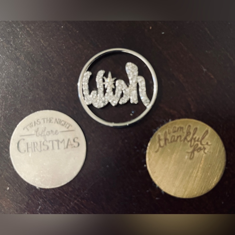 Origami Owl Large Face Plates lot of 3
